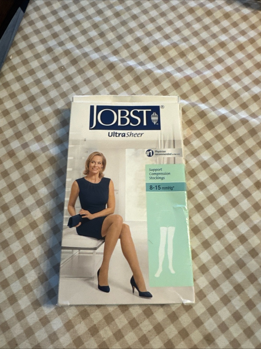 JOBST UltraSheer Support Compression Stockings in black
